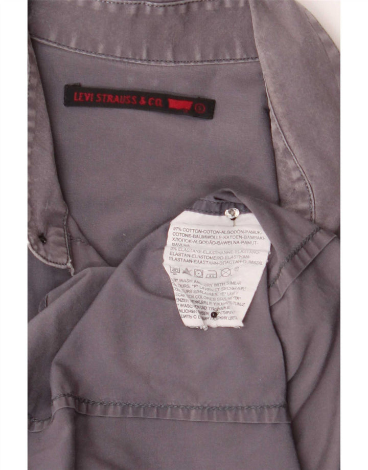 Camicia Levi's Uomo Small Cotone Grigio