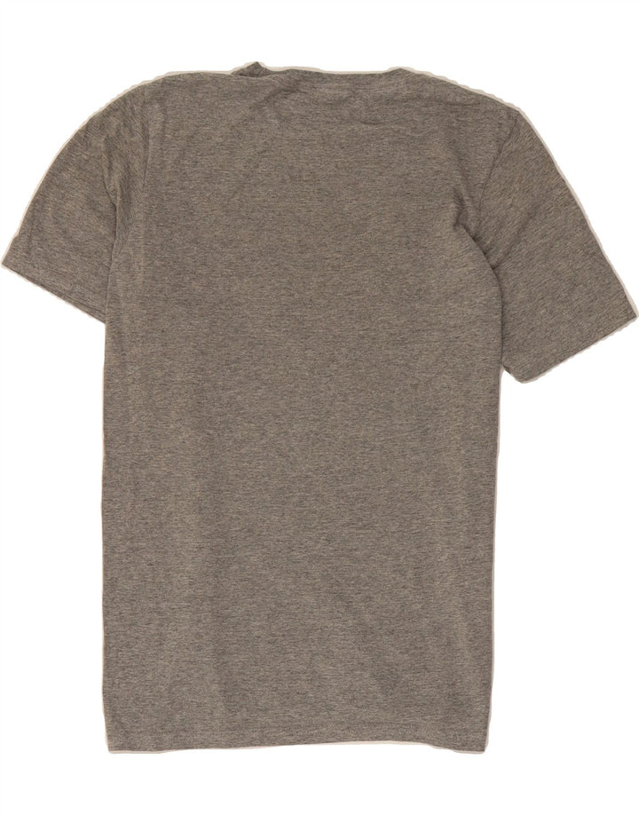 RUSSELL ATHLETIC Mens Graphic T-Shirt Top Small Grey Vintage Russell Athletic and Second-Hand Russell Athletic from Messina Hembry 