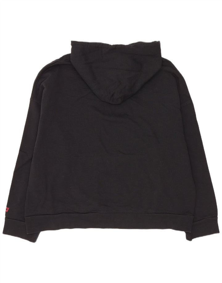 Pulover supradimensionat Levi's pentru bărbați, bumbac mic, negru