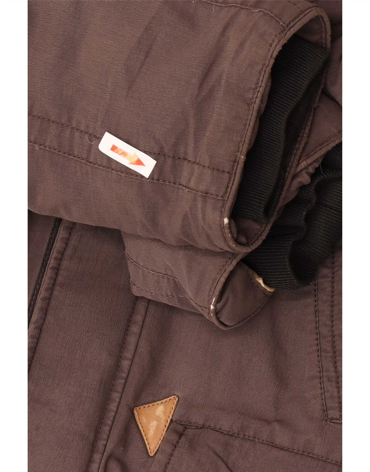 Blauer Veste matelassée à capuche pour homme UK 36 Small Marron Polyamide