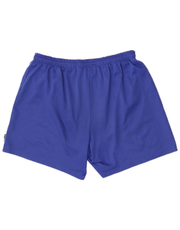 Pantaloncini sportivi da uomo Adidas UK 36 Large Blu Poliestere