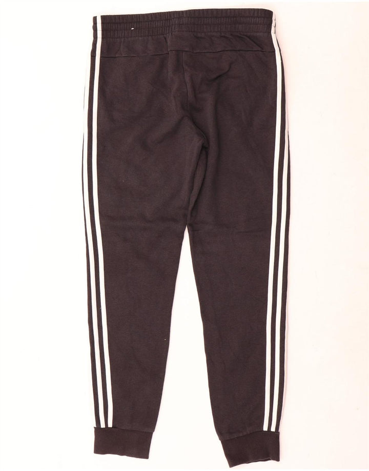 Adidas Herren-Trainingshose, Jogginghose, mittelschwarz, Baumwolle