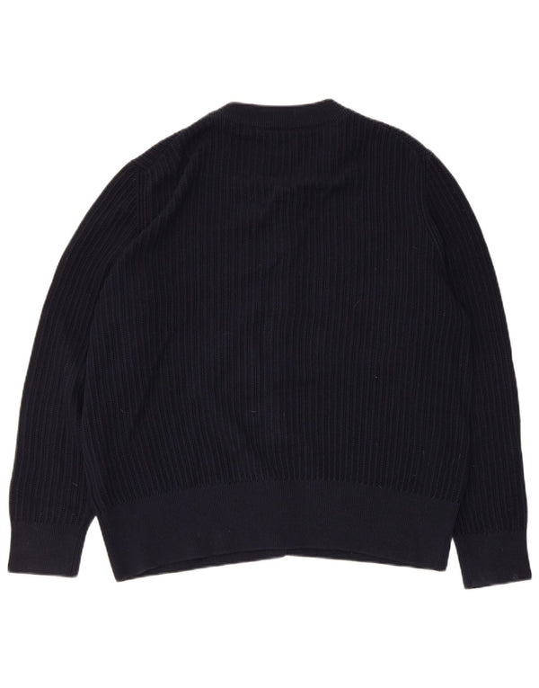 Gant Cárdigan para Mujer UK 40 XL Algodón Azul Marino