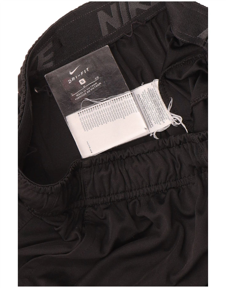Pantaloncini sportivi Nike Dri Fit da uomo piccoli in poliestere nero