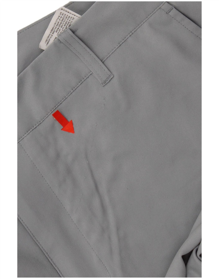 Puma Pantalones chinos ajustados para hombre W34 L32 Poliéster gris