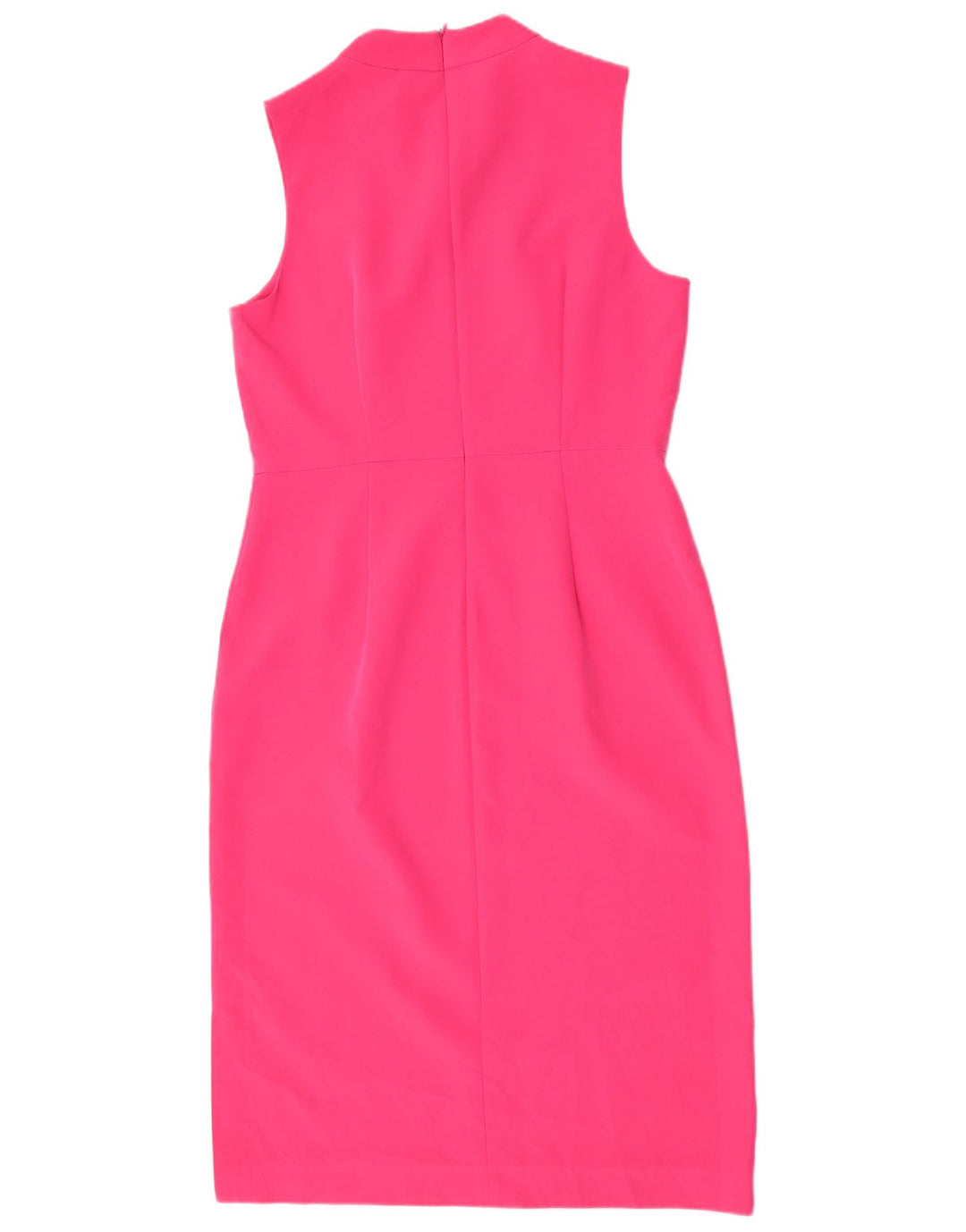Abito tubino senza maniche da donna French Connection UK 16 Grande poliestere rosa