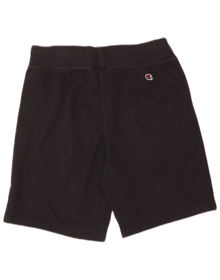 Champion Mens Graphic Sport Shorts Small  Black Cotton