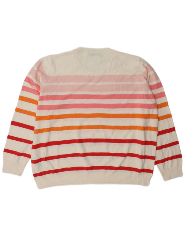 Marks & Spencer Dame sweater med rund hals DK 22 3XL Flerfarvet