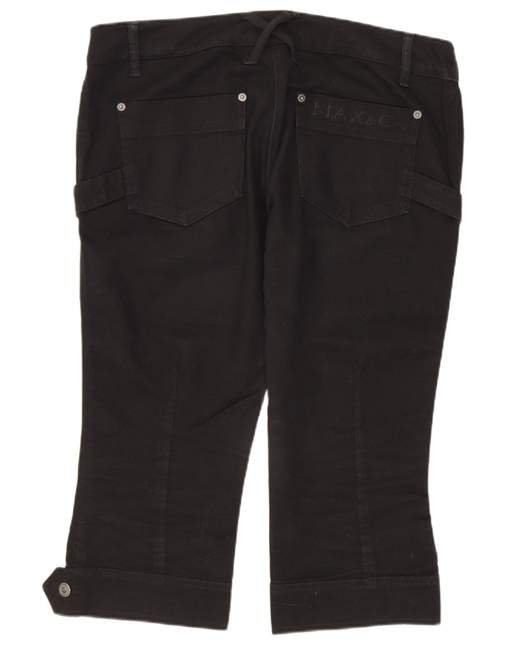 Max & Co. Womens Bermuda Shorts UK 14 Large W36  Black