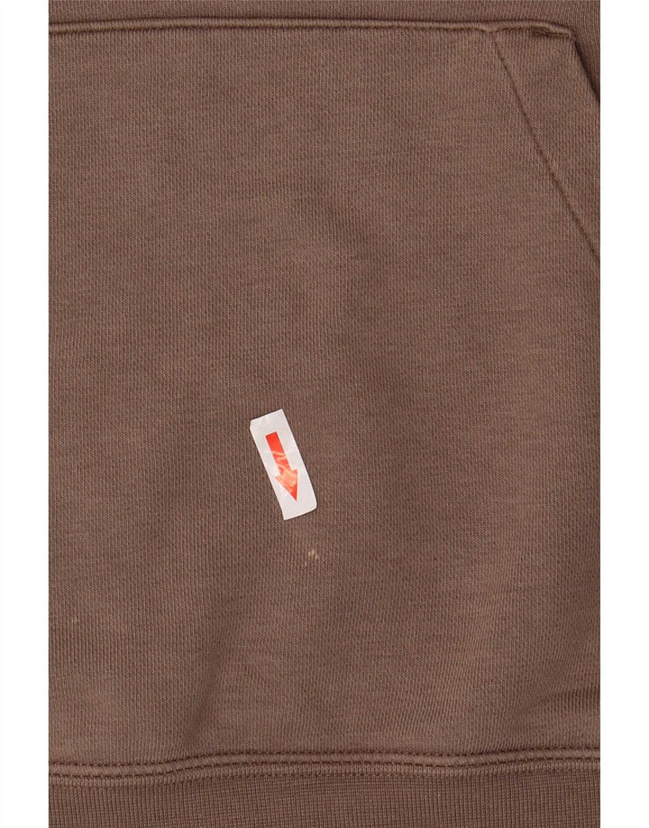 Nike Pull à capuche pour homme en coton marron Taille L