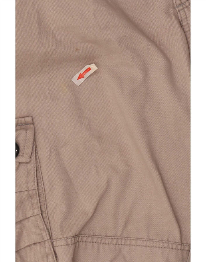 Calça cargo reta masculina Gap W34 L31 bege
