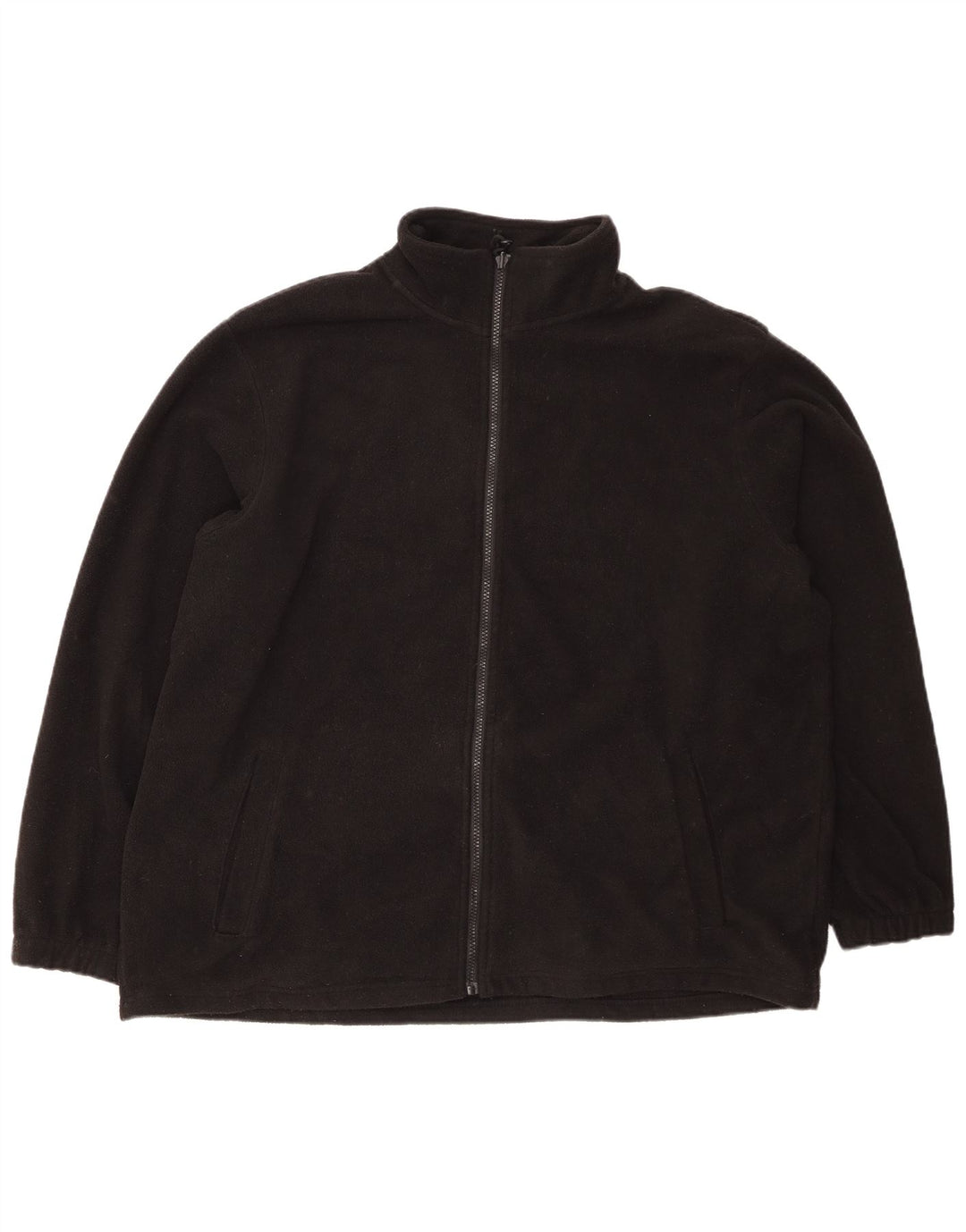 MOUNTAIN WAREHOUSE Fleecejakke til mænd UK 42 XL Sort Polyester