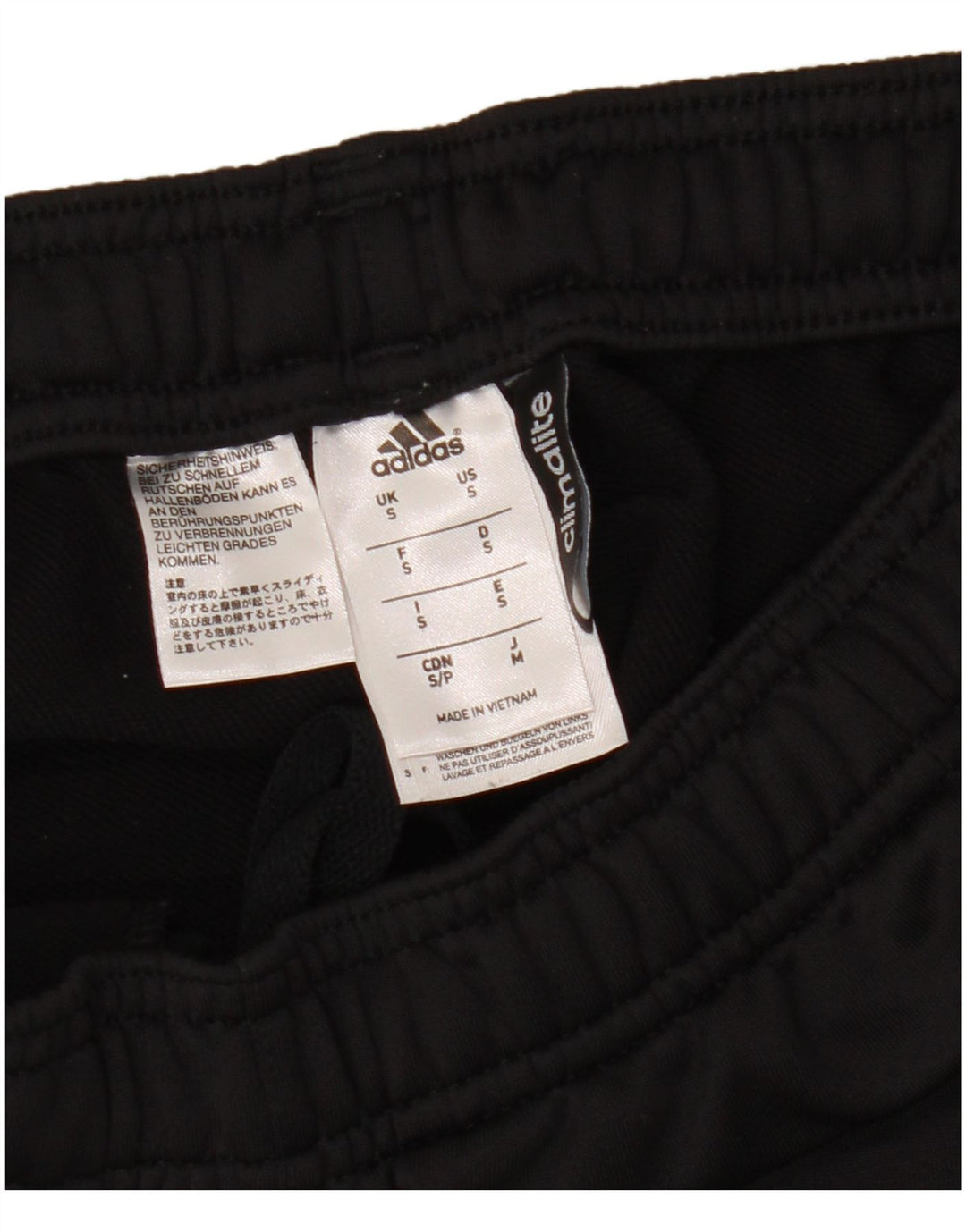 Adidas Mens Climalite Bermuda Sport Shorts Small Black Polyester