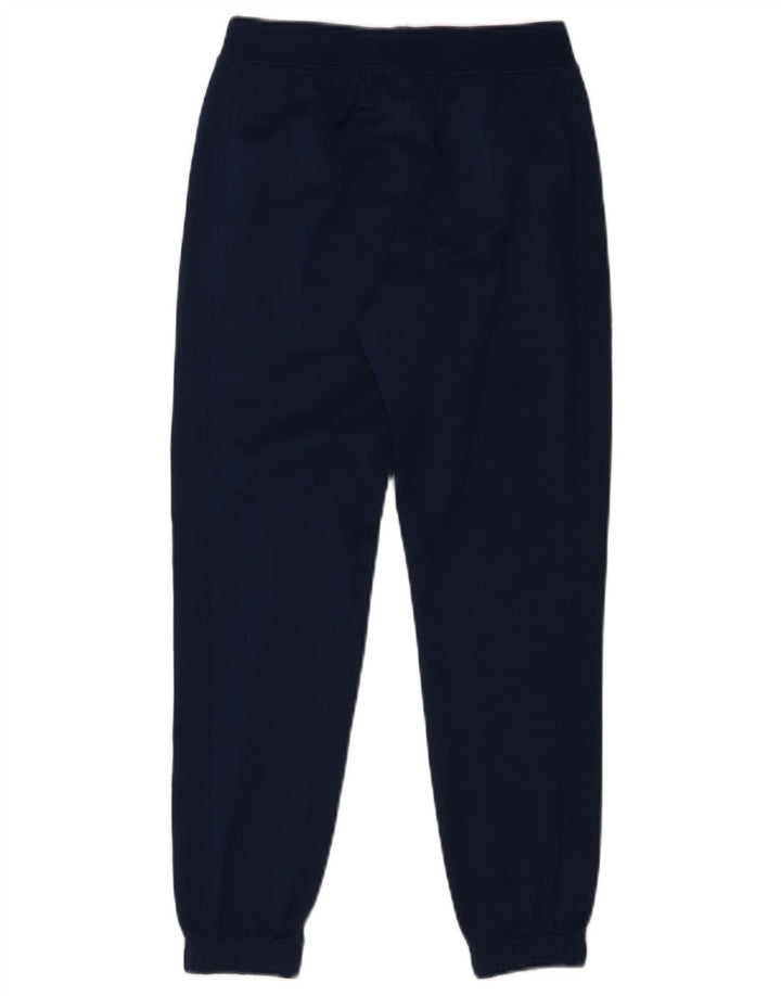UNDER ARMOUR Boys Tracksuit Trousers Joggers 9-10 Years Medium  Navy Blue