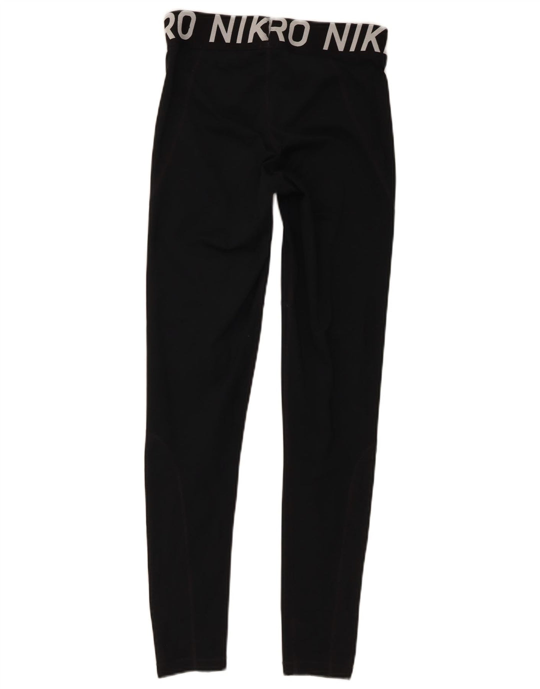 Leggings grafici Nike Dri Fit da donna UK 12 medio nero poliestere