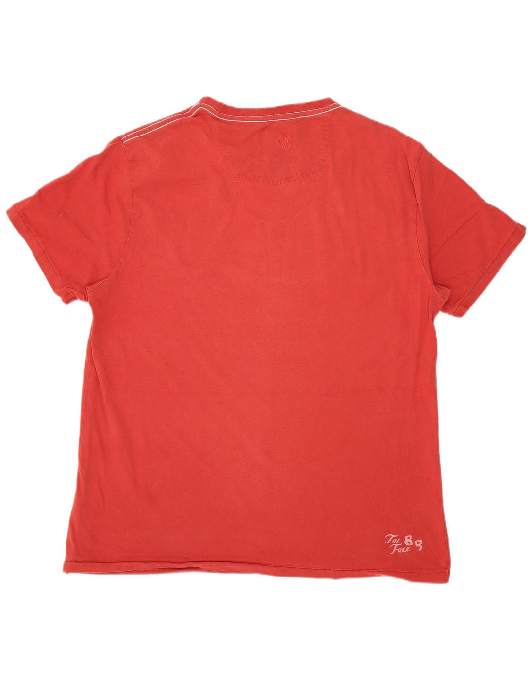 Ανδρικό γραφικό T-Shirt Fat Face Top Μεσαίο κόκκινο βαμβακερό