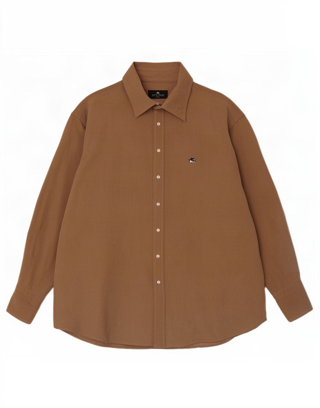 Etro herreskjorte str. 43 XL Beige bomuld