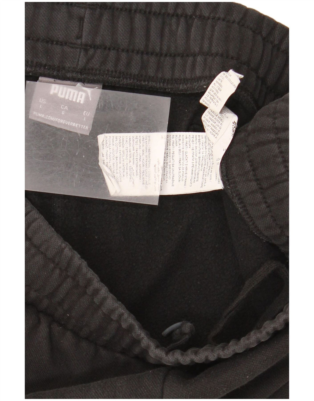 Puma Mens Sport Shorts Large Black Cotton