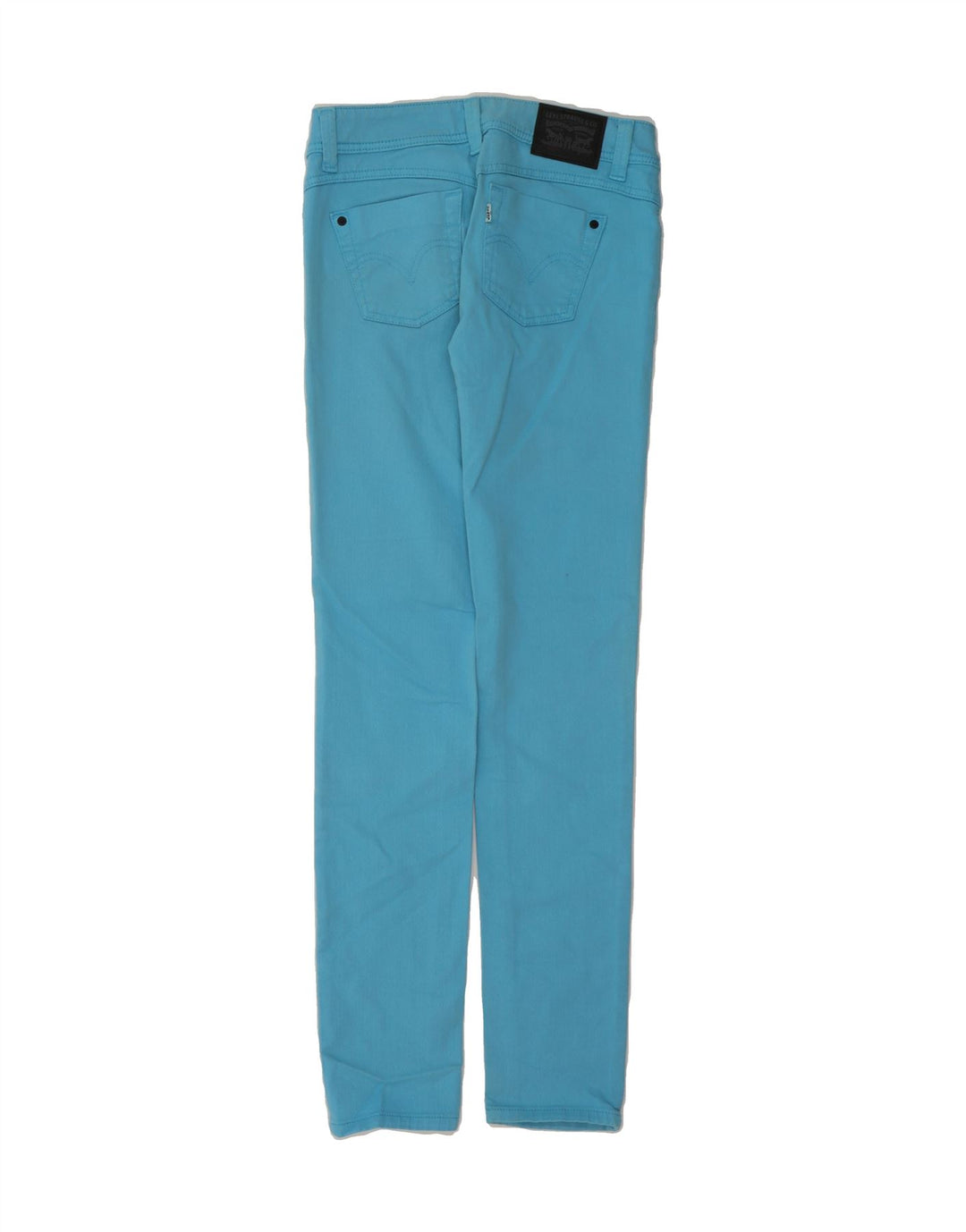 LEVI'S Womens Slim Jeans W27 L32 Blue Cotton Vintage Levi's and Second-Hand Levi's from Messina Hembry 