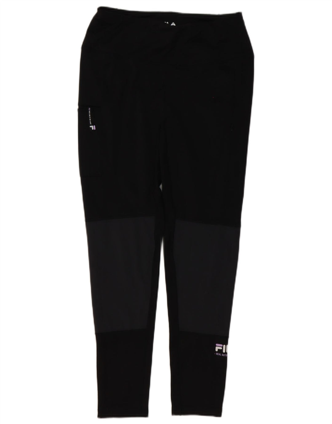 Fila Γυναικείο Κολάν UK 12 Medium Μαύρο