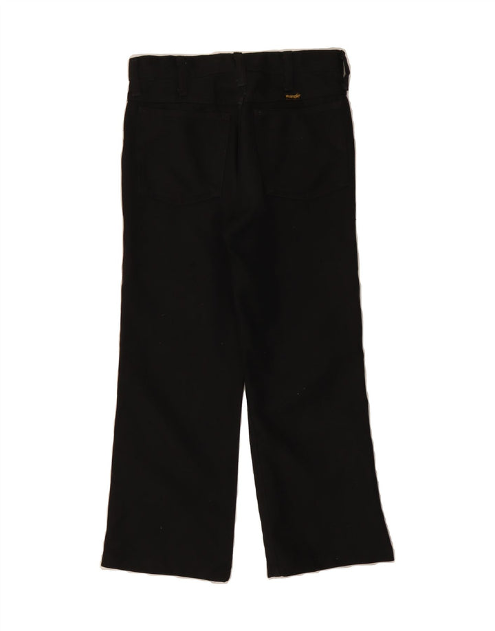 WRANGLER Womens Cropped Jeans W28 L24 Black Vintage Wrangler and Second-Hand Wrangler from Messina Hembry 