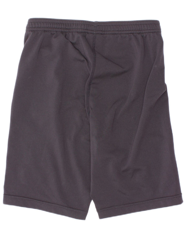 Shorts esportivos Adidas meninos 10-11 anos cinza poliéster