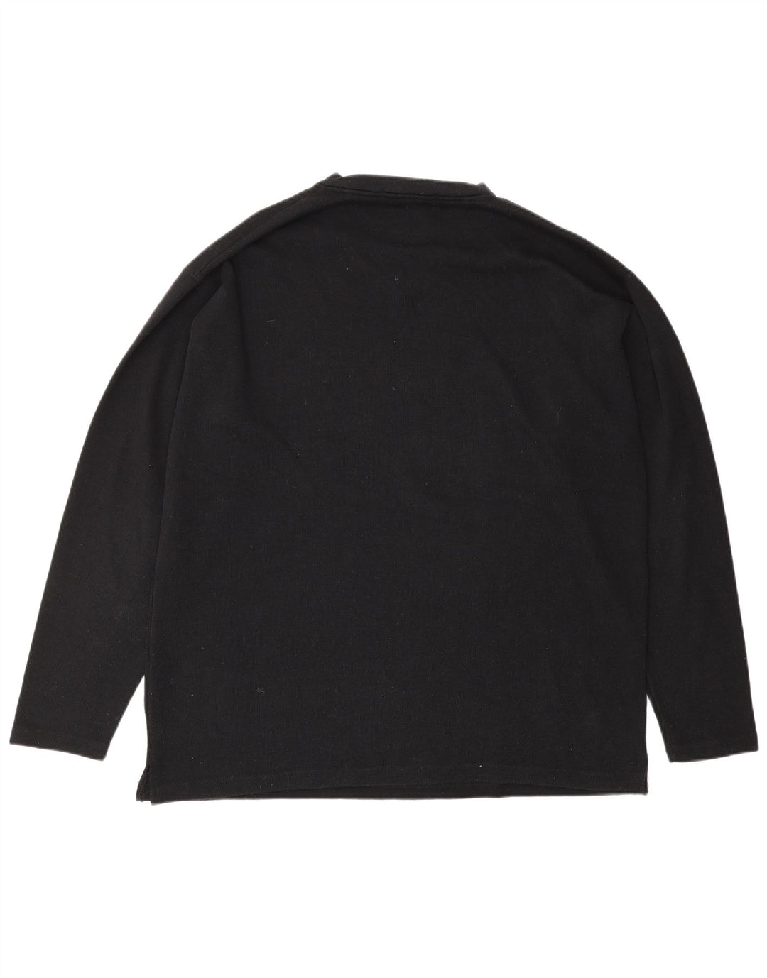 Essential Herre Top Langærmet Stor Sort Polyester