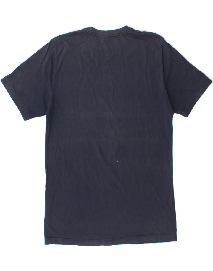NIKE Mens Graphic T-Shirt Top Medium Navy Blue Cotton Vintage Nike and Second-Hand Nike from Messina Hembry 
