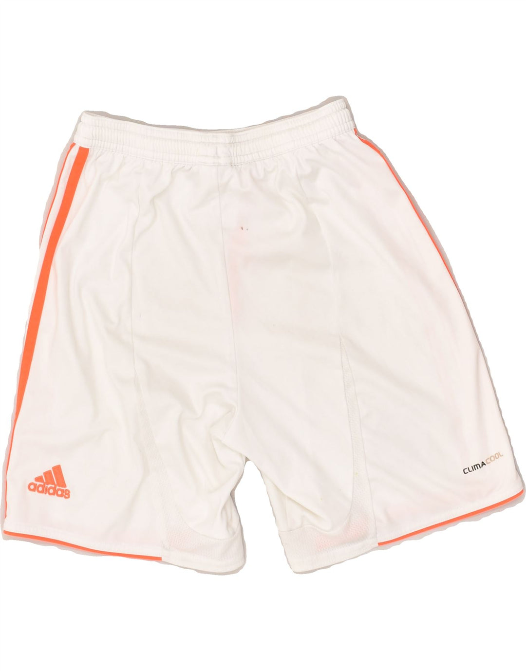 ADIDAS Boys Sport Shorts 11-12 Years White Polyester | Vintage Adidas | Thrift | Second-Hand Adidas | Used Clothing | Messina Hembry 