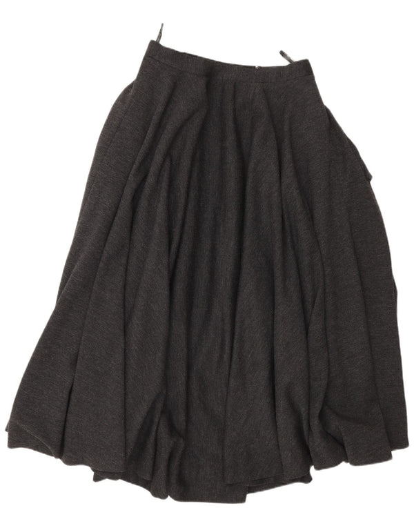 Florence Jupe évasée taille haute pour femme W26 Petit gris
