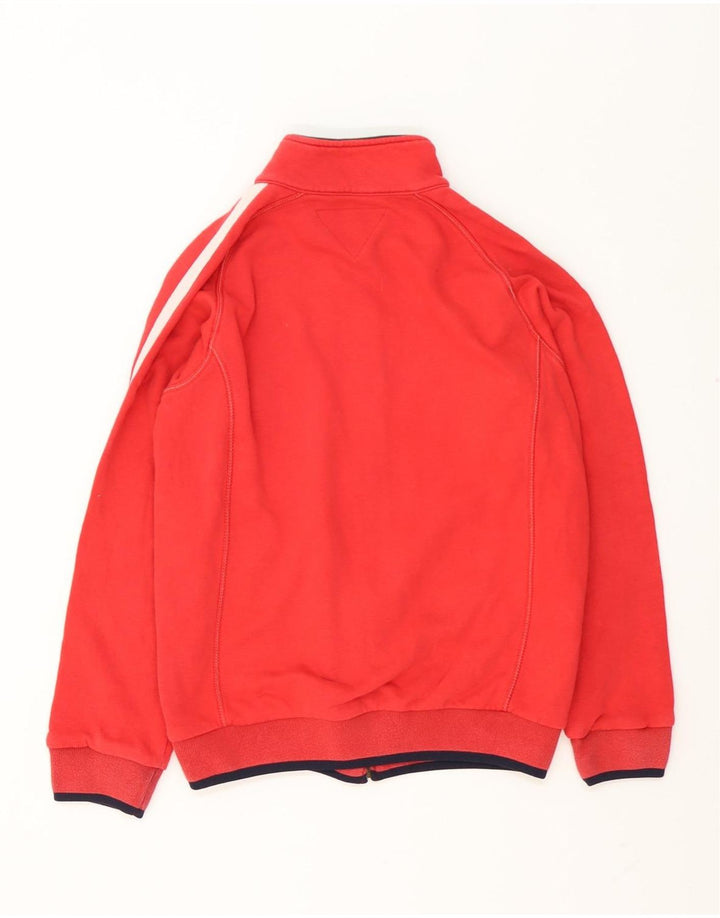 Champion Boys Tracksuit Top Jacket 11-12 Years Large Red Colourblock