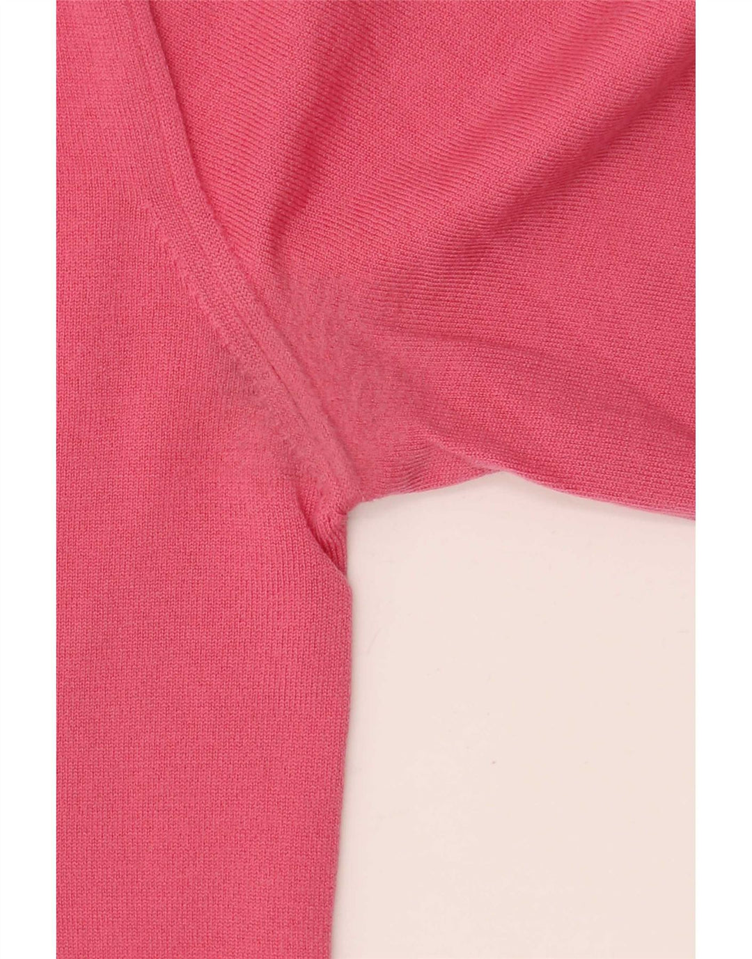 Sweter damski Fred Perry z dekoltem w kształcie litery V, UK 12, średni róż