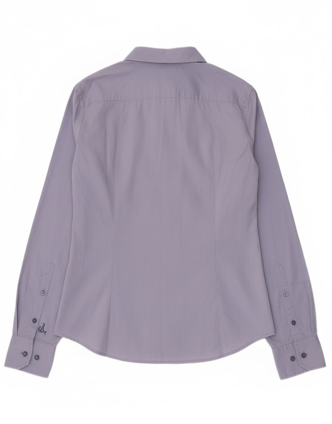 Gas Womens Shirt UK 14 Medium Blue Cotton