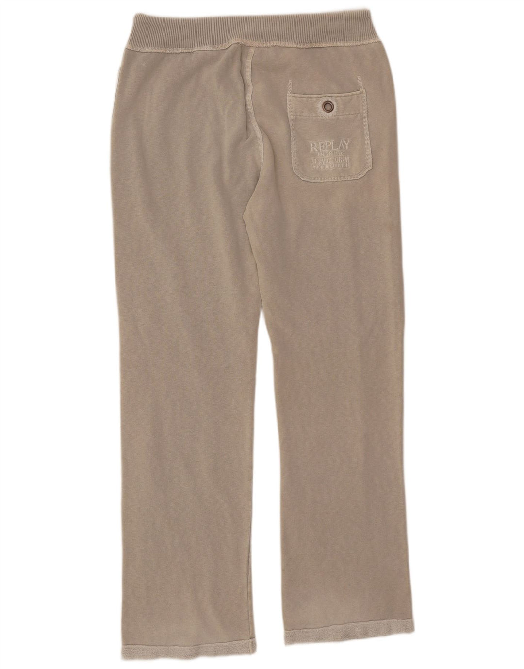 Replay Pantalones De Chándal Con Gráficos Para Hombre Gris Grande