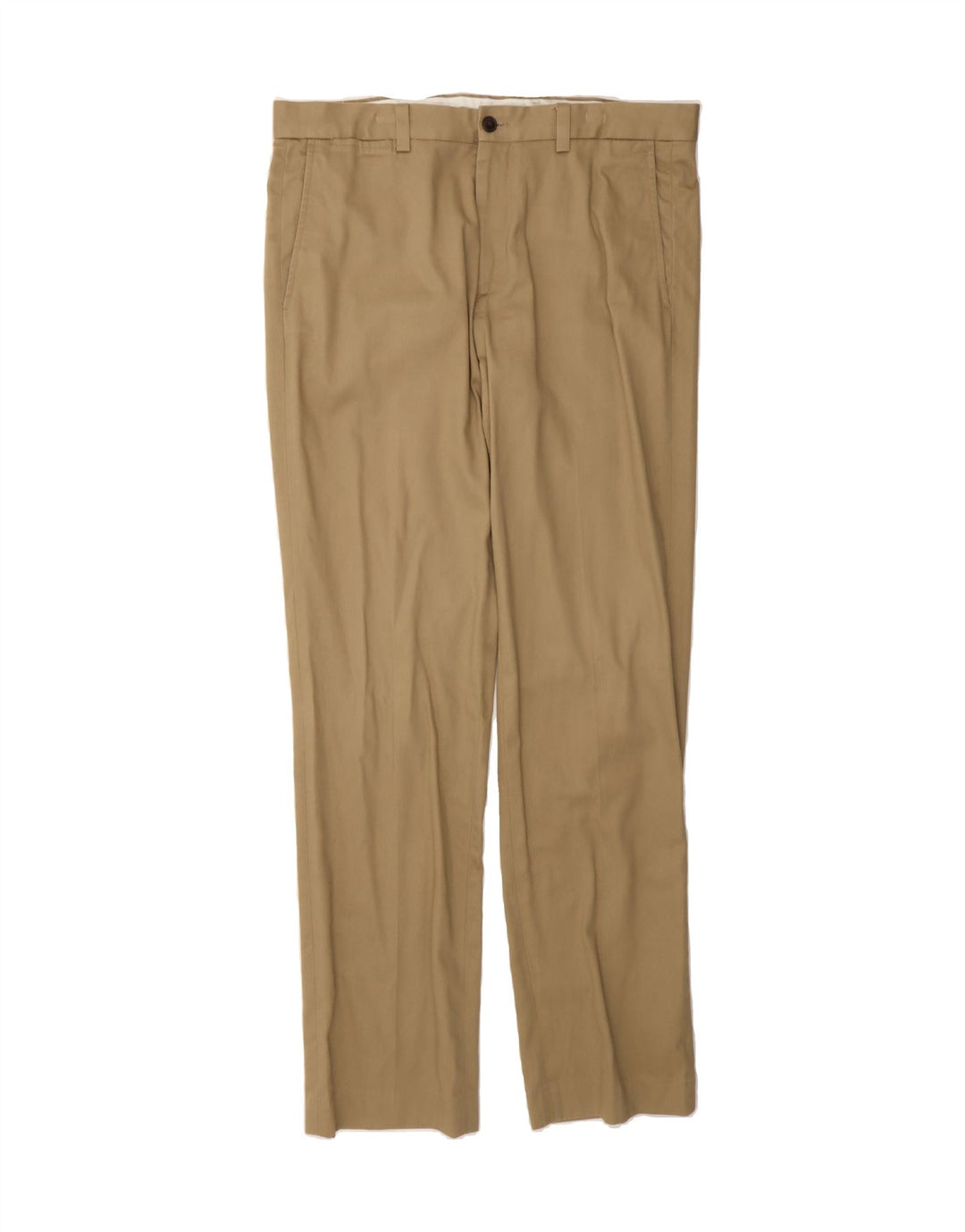 EDDIE BAUER Mens Slim Chino Trousers W34 L34 Beige Cotton Vintage Eddie Bauer and Second-Hand Eddie Bauer from Messina Hembry 