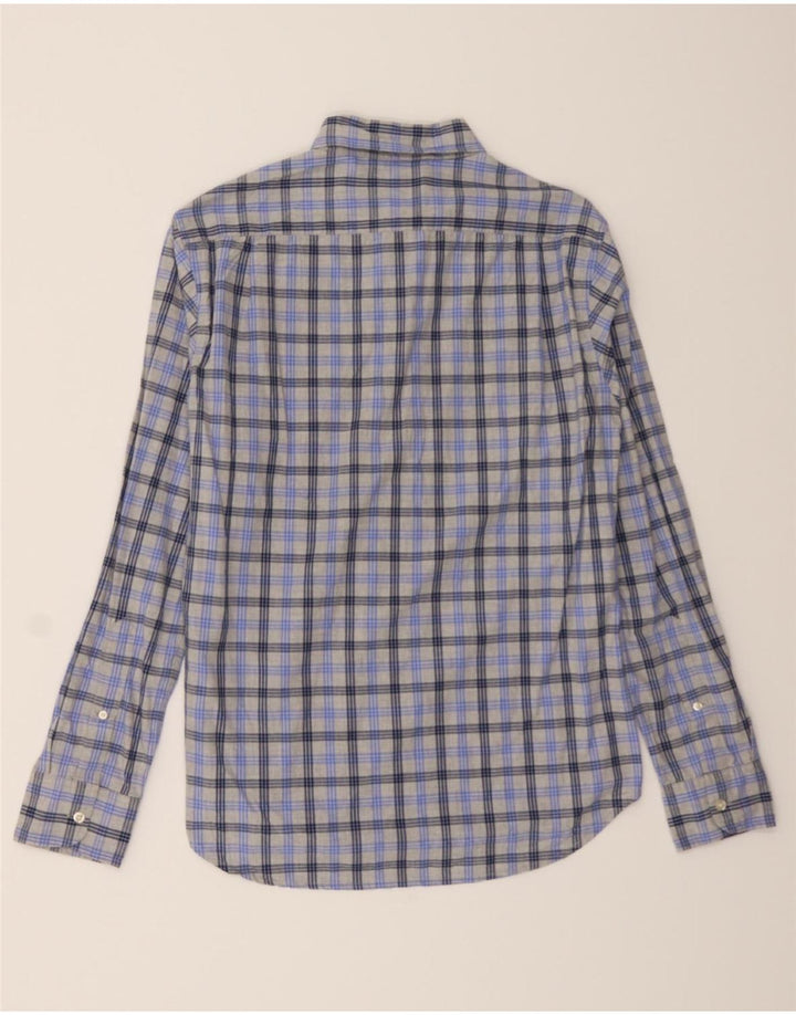 BONOBOS Mens Slim Fit Shirt Medium Purple Check Cotton Vintage BONOBOS and Second-Hand BONOBOS from Messina Hembry 