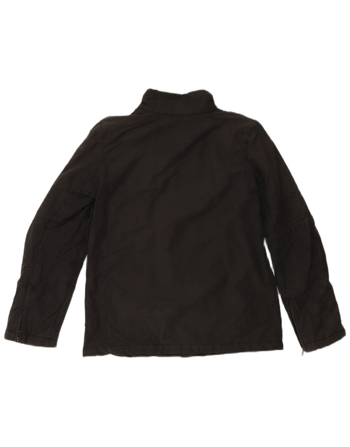 Jigsaw Womens Oversized Windbreaker Jacket UK 10 Small Black