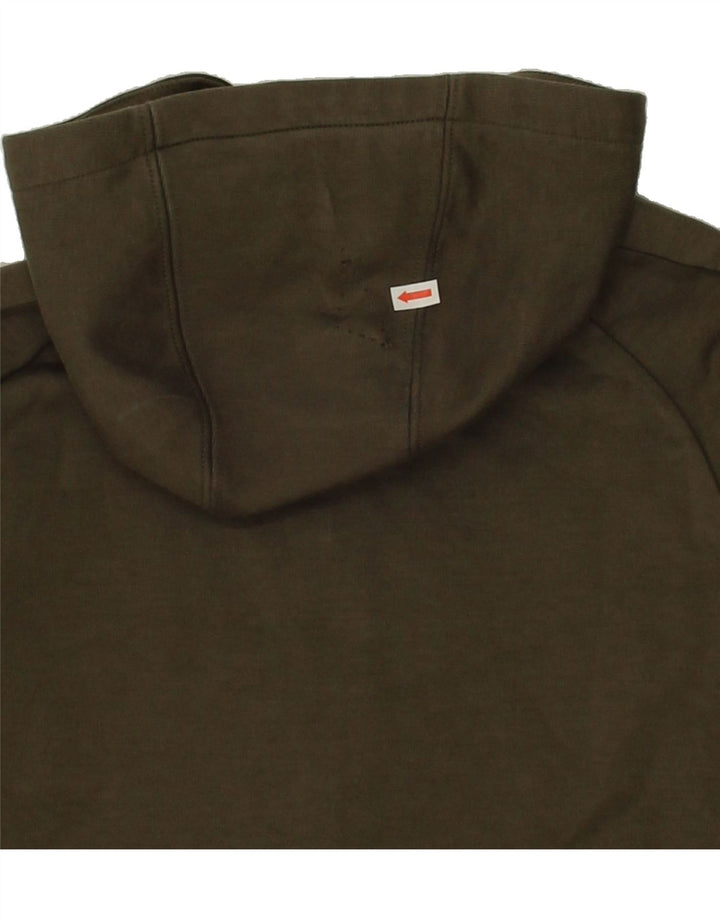 PUMA Boys Zip Hoodie Sweater 11-12 Years Green Vintage Puma and Second-Hand Puma from Messina Hembry 