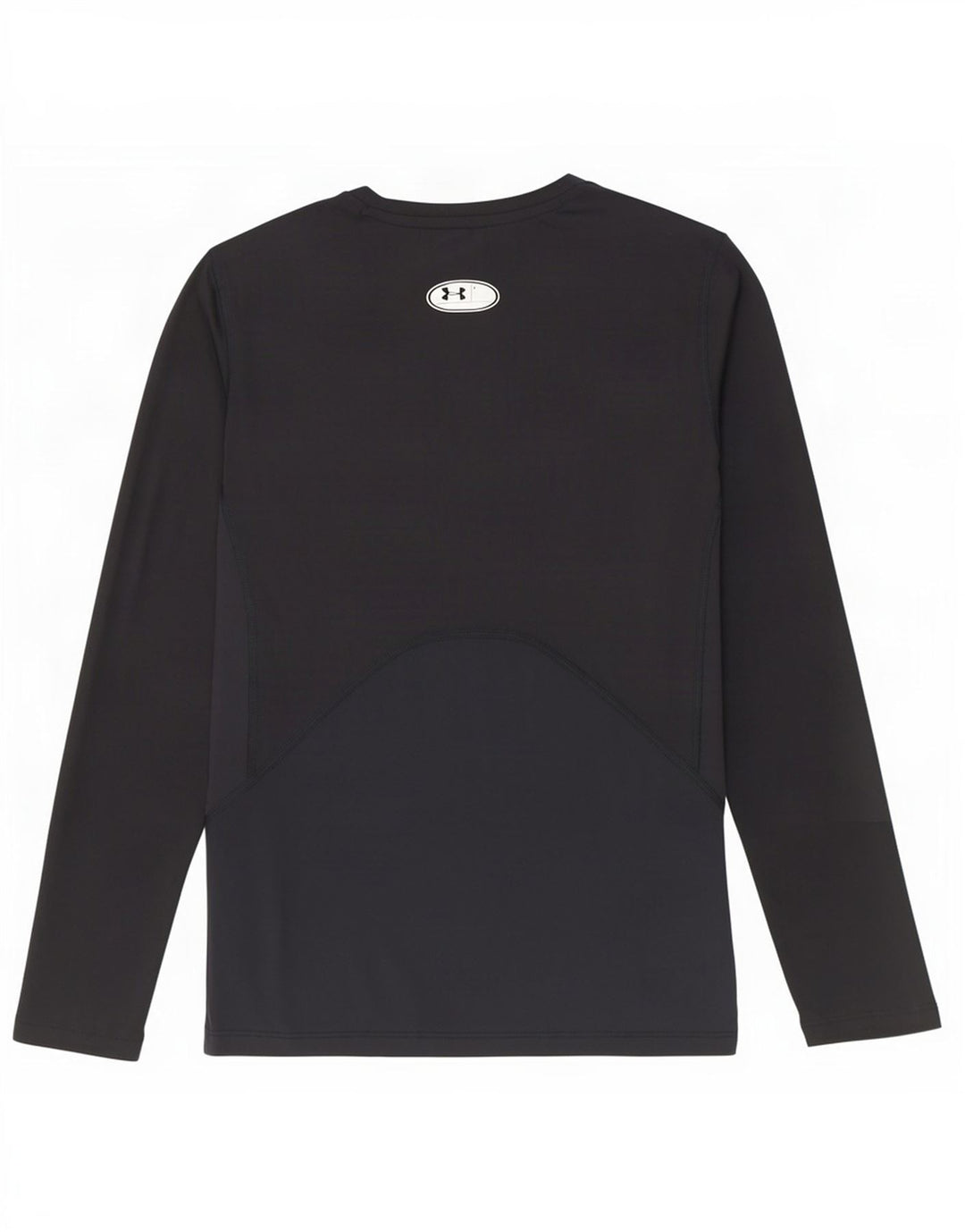 Under Armour Mens Heat Gear Top Long Sleeve Large Black Polyester