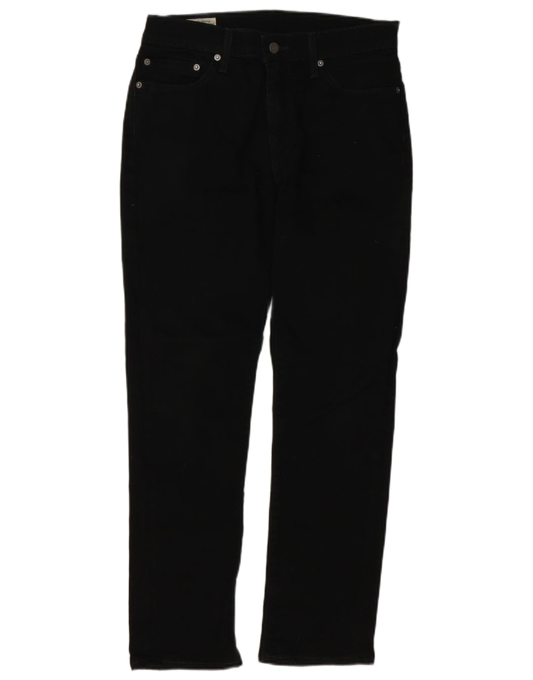LEVI'S Mens 511 Slim Jeans W33 L30 Black Cotton