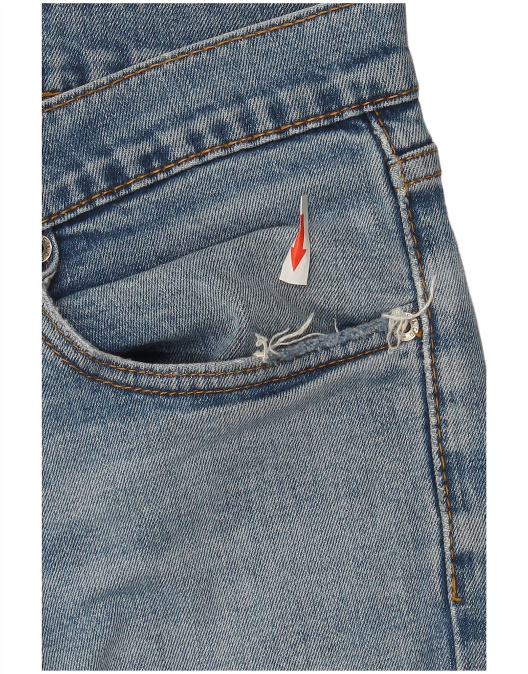 Levi's Mens 511 Slim Jeans W34 L34 Blue Cotton