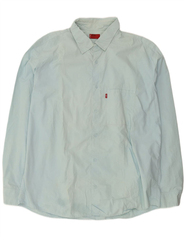 Levi's herreskjorte 2XL blå bomuld
