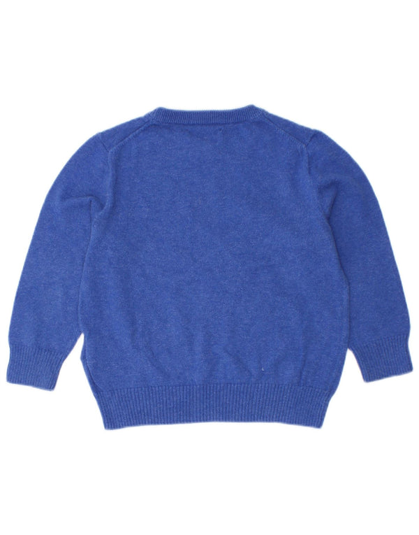 Suéter Polo Ralph Lauren para bebês meninos com gola canoa 18 a 24 meses azul