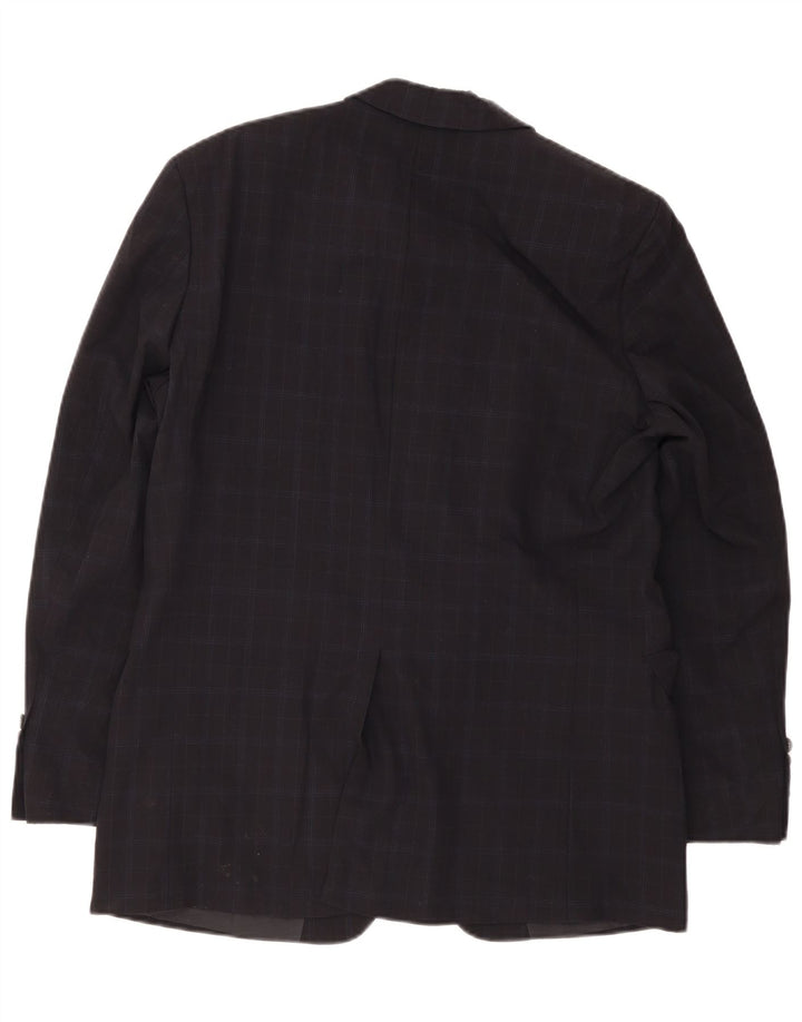 Blazer pentru bărbați Hugo Boss, cu 3 nasturi, UK 38 Medium, bleumarin, caroserie