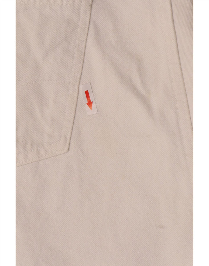 Levi's Mens 550 Denim Shorts W40 XL  White Cotton