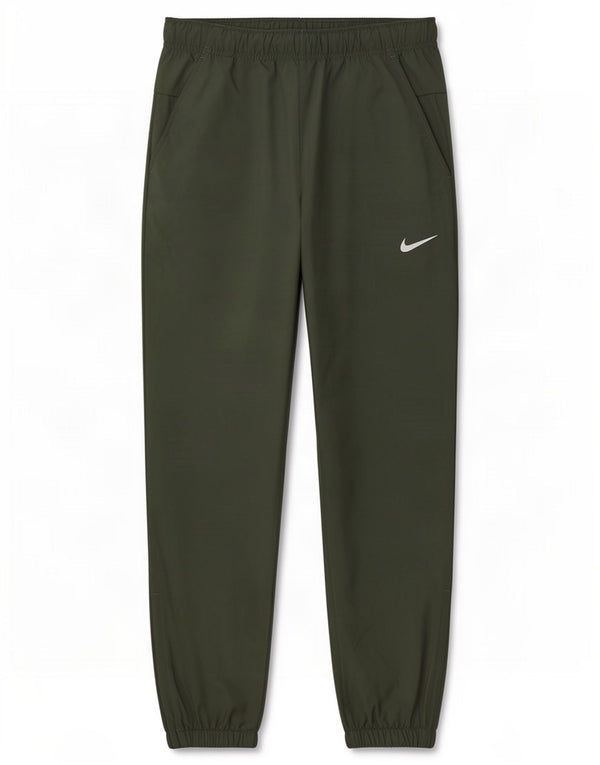 Nike Mens Dri Fit Tracksuit Trousers Joggers Small Green Polyester