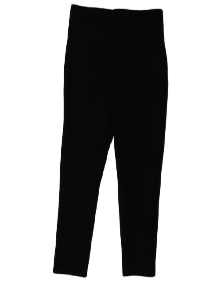 Zara Mujer Leggings Cintura Alta Poliéster Negro Mediano