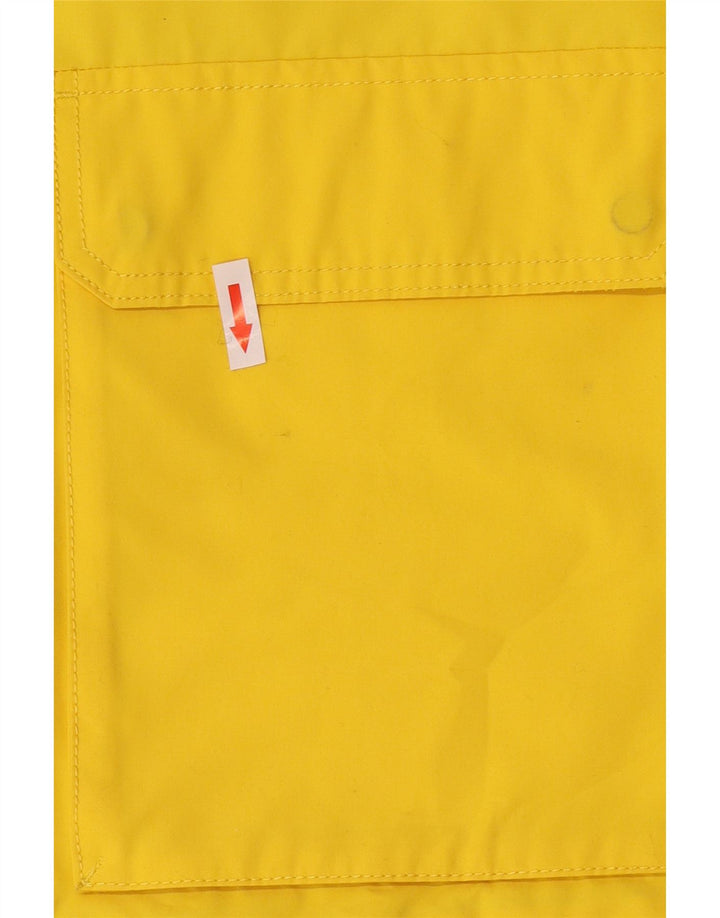 Gap Womens Hooded Utility Jacket UK 18 XL Yellow