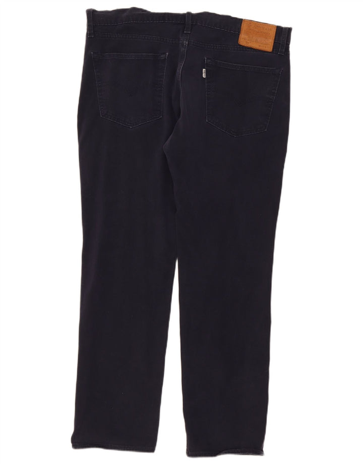 Męskie jeansy Levi's 511 Slim W36 L29 Granatowa bawełna
