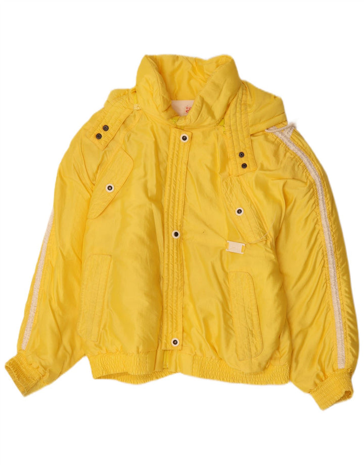 Jaqueta de esqui feminina Silvy Graphic Oversized IT 48 XL poliéster amarelo